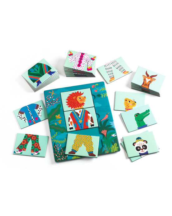 Djeco παζλ "Συνθέτω αστεία ζωάκια" 08247