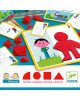 Djeco Τάγκραμ σύνθεση εικόνας Φόρμες σε κάρτες 08300