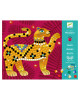 Djeco Κατασκευή Μωσαϊκό με Μεταλλικό Εφέ Ζώα της Ζούγκλας 09422