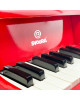 Svoora Πιάνο Ξύλινο Κόκκινο (1,5 οκτάβα 18 πλήκτρα) 57201