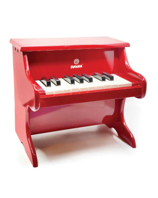Svoora Πιάνο Ξύλινο Κόκκινο (1,5 οκτάβα 18 πλήκτρα) 57201