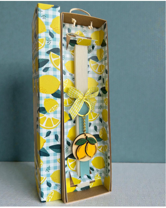 LifeLikes Λαμπάδα Λεμόνια σε Κουτί 04.21.00.000.7169