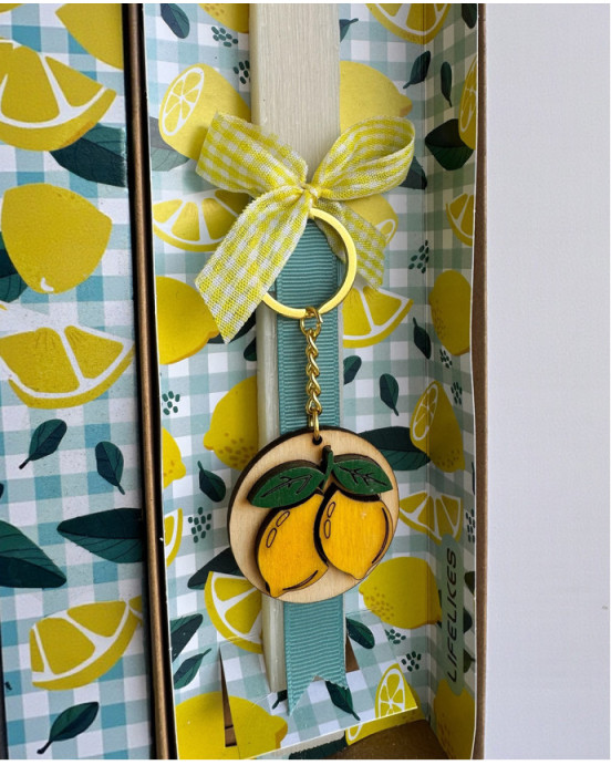 LifeLikes Λαμπάδα Λεμόνια σε Κουτί 04.21.00.000.7169