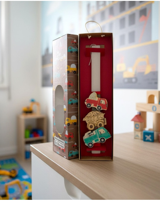 LifeLikes Λαμπάδα Φορτώνουμε Χτίζουμε σε Κουτί 04.21.00.000.7175