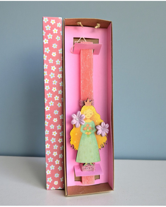 LifeLikes  Λαμπάδα Πριγκίπισσα Λουλουδένια σε Κουτί 04.21.00.000.7181