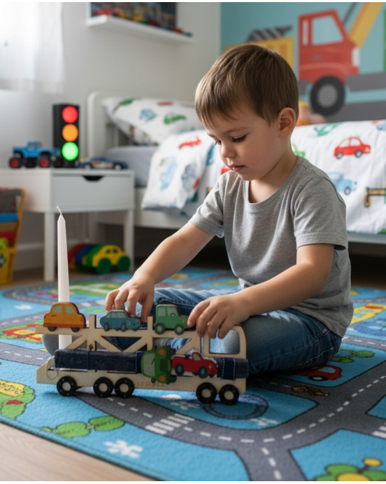 LifeLikes Λαμπάδα Νταλίκα Αυτοκίνητα 04.21.00.000.7234