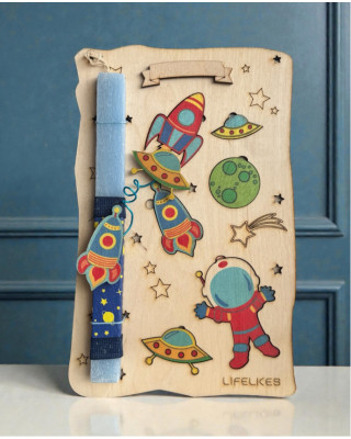 LifeLikes Λαμπάδα Montessori Διάστημα 04.21.00.000.7240