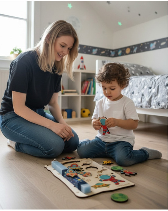 LifeLikes Λαμπάδα Montessori Διάστημα 04.21.00.000.7240