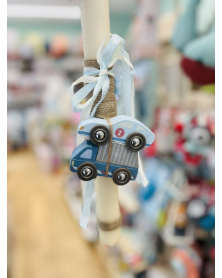 Lovelykids Λαμπάδα Ξύλινα αυτοκινητάκια LOVCAR