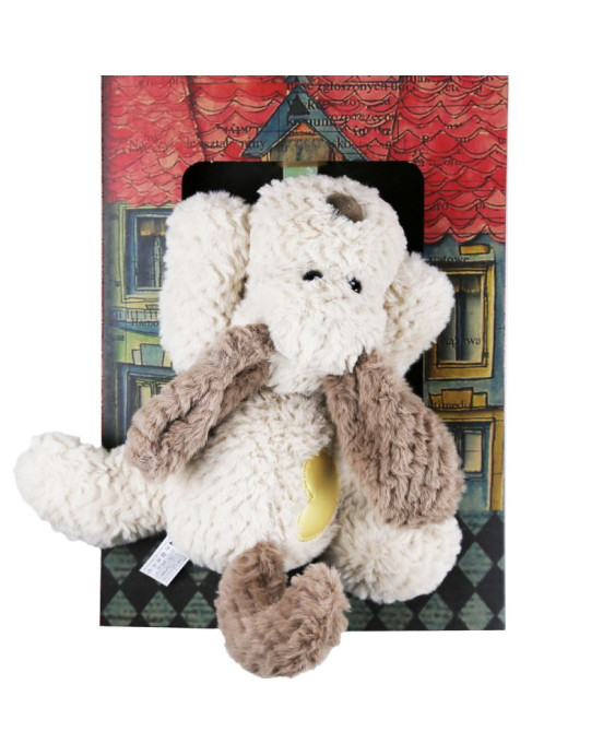 Λαμπάδα Λούτρινο σκυλάκι heart - Gold LA26011A