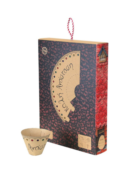 Synchronia Λαμπάδα Λούτρινο σκυλάκι heart - Silver LA26011B