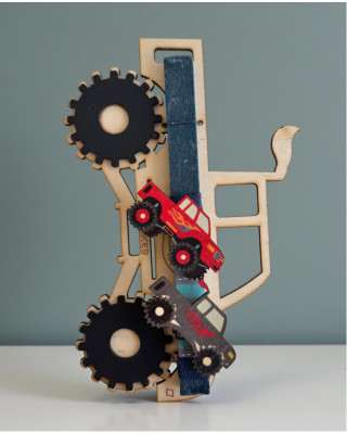 LifeLikes Λαμπάδα Αυτοκίνητο Monster 04.21.00.000.7245