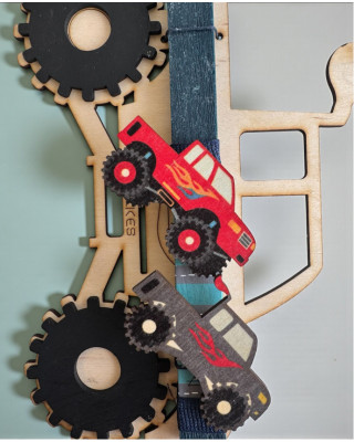 LifeLikes Λαμπάδα Αυτοκίνητο Monster 04.21.00.000.7245