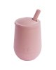 Ezpz Εκπαιδευτικό ποτήρι Mini Cup +9m καλαμάκι Blush MS-B7612U