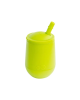 Ezpz Εκπαιδευτικό ποτήρι Mini Cup +9m καλαμάκι Lime MS-L381U
