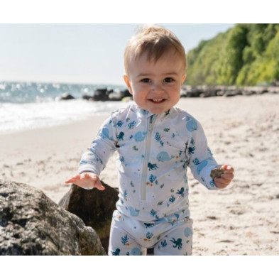 Filibabba Villads UV Suit Christian’s Whale Tales  1-2 ετών 108.00556