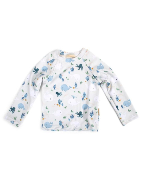 Filibabba Nor UV Shirt Christian’s Whale Tales 1-2 ετών 108.00564