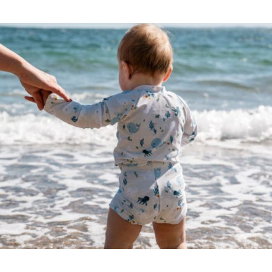 Filibabba Nor UV Shirt Christian’s Whale Tales 1-2 ετών 108.00564