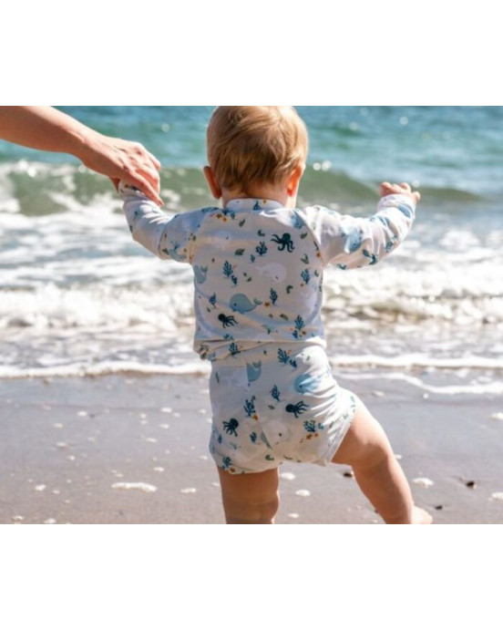 Filibabba Orla Swimming Shorts Christian’s Whale Tales 3-4 ετών  108.00569