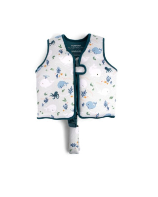 Filibabba Swim Vest Christian’s Whale Tales s 1-2  ετών 108.00589