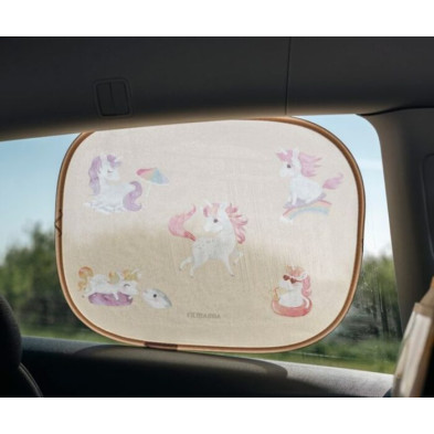 Filibabba Sun Shades for the Car 2pcs Unicorn Shores  108.00638