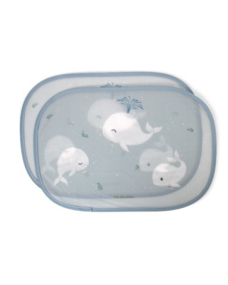 Filibabba Sun Shades for the Car 2pcs Christian’s Whale Tales  108.00637