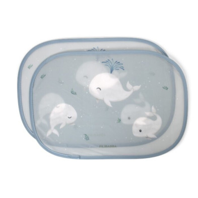 Filibabba Sun Shades for the Car 2pcs Christian’s Whale Tales  108.00637