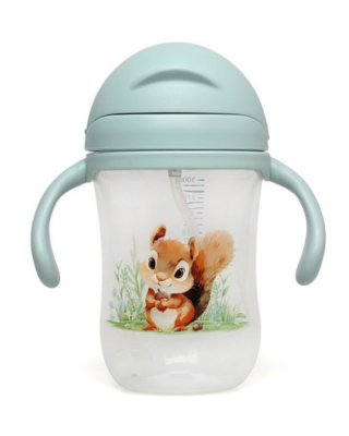 Kiokids Παγούρι με Λαβές Σκιουράκι 300ml. 6+Μ 