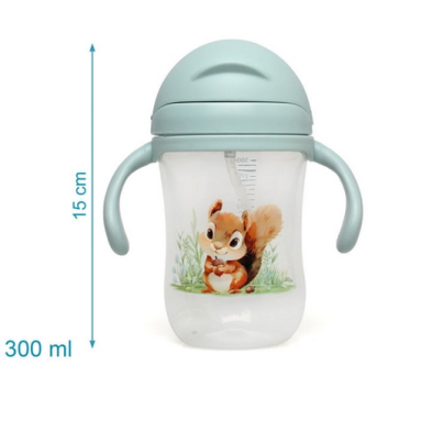 Kiokids Παγούρι με Λαβές Σκιουράκι 300ml. 6+Μ 