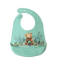 Kiokids Σαλιάρα Σιλικόνης με τσέπη Little Bear 3738
