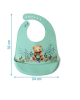 Kiokids Σαλιάρα Σιλικόνης με τσέπη Little Bear 3738