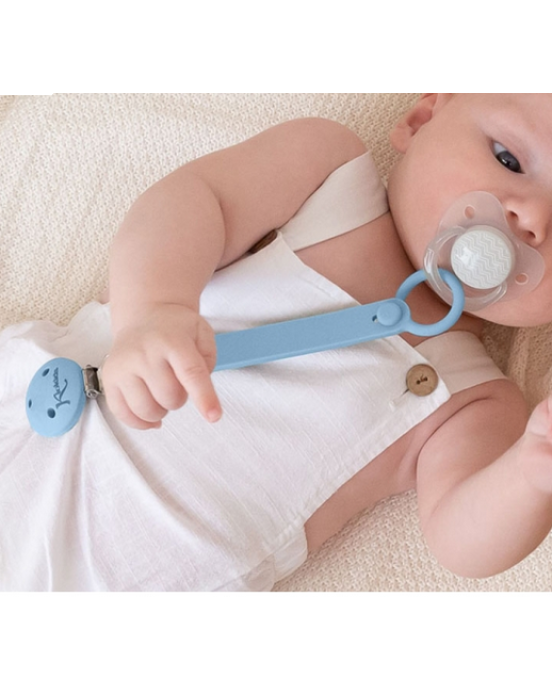 Kiokids Κλιπ Πιπίλας Σιλικόνης Σιέλ 0+M 3704