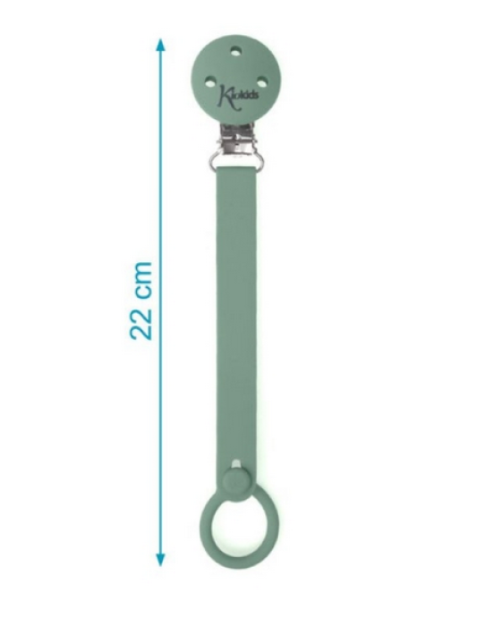 Kiokids Κλιπ Πιπίλας Σιλικόνης Μέντα 0+M 3707
