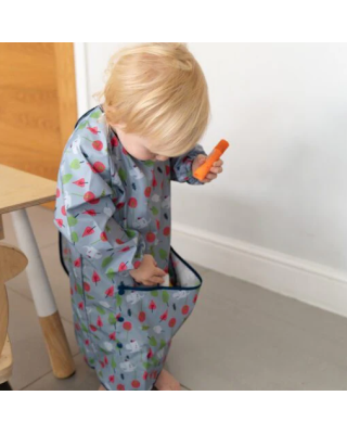 Tidy Tot Μακρυά Σαλιάρα Με Μανίκια Coverall Mountain Trees   6m-3ετών  LLBMT