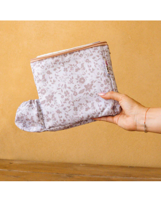 Tidy Tot Bundle Fleur De Jardin Rose Cover & Catch με Πιατάκι και Dinky Cup BLW  WBFJRO