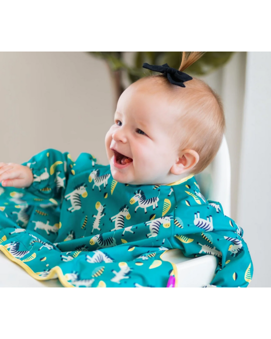 Tidy Tot Σαλιάρα Cover & Catch Bib Dancing Zebras CCDZ