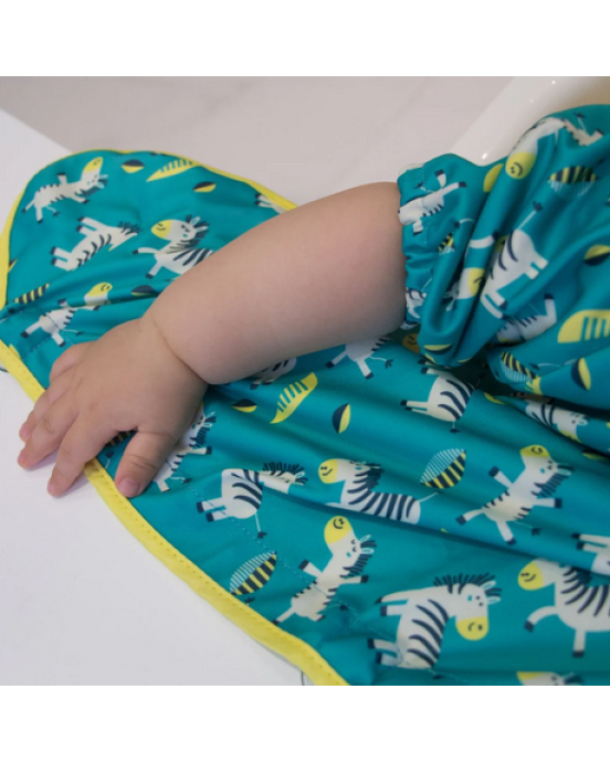 Tidy Tot Σαλιάρα Cover & Catch Bib Dancing Zebras CCDZ