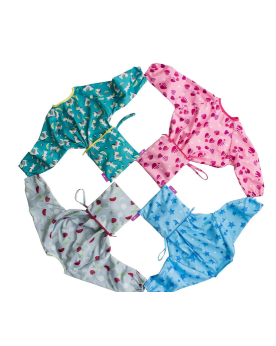 Tidy Tot Σαλιάρα Cover & Catch Bib Fun Fruits CCFF