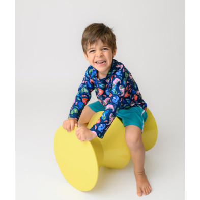 Zoocchini Σετ UV Μαγιώ Bucket Καπέλο Μπλούζα Walrus  ZOO16018