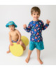 Zoocchini Σετ UV Μαγιώ Bucket Καπέλο Μπλούζα Walrus  ZOO16018