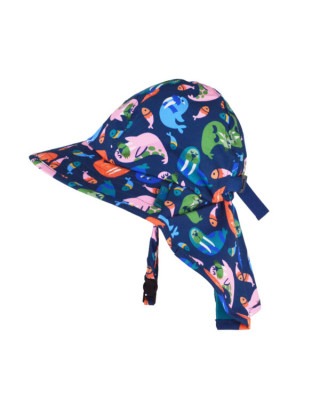 Zoocchini Cape Sunhat UPF50 Walrus  ZOO15070