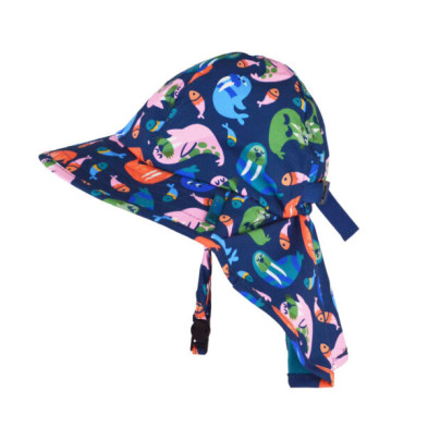 Zoocchini Cape Sunhat UPF50 Walrus  ZOO15070