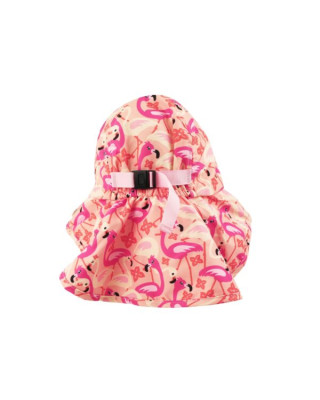 Zoocchini Cape Sunhat UPF50 Franny the Flamingo  ZOO15066