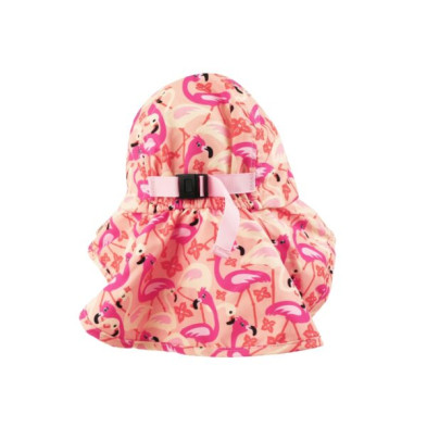 Zoocchini Cape Sunhat UPF50 Franny the Flamingo  ZOO15066
