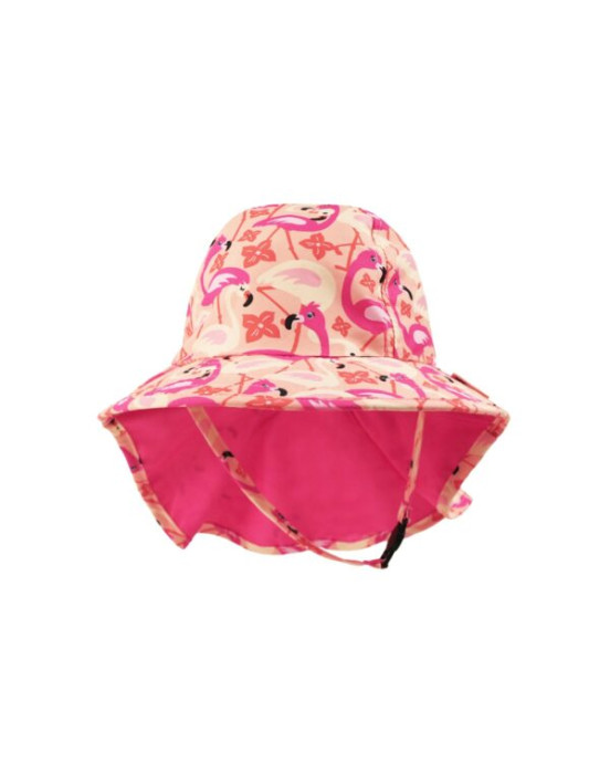 Zoocchini Cape Sunhat UPF50 Franny the Flamingo  ZOO15066