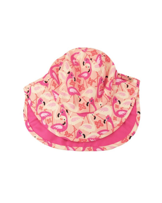 Zoocchini Cape Sunhat UPF50 Franny the Flamingo  ZOO15066