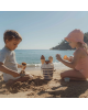 LITTLE DUTCH Σετ κουβαδάκια παραλίας Ice Cream Ocean World Μπλε LD2016376