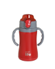 Ecolife Παιδικό Θερμός με Καλαμάκι 300ml Kids Thermos Κ΄όκκινο 33-BO-2999