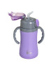 Ecolife Παιδικό Θερμός με Καλαμάκι 300ml Kids Thermos Λιλά 33-BO-2993
