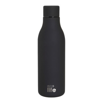 Eco life Μπουκάλι θερμός ανοξείδωτο 550ml Iron Grey 33-BO-2357